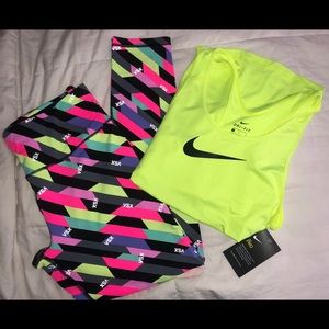 Victoria’s Secret Leggings + Free Nike Tank Top!